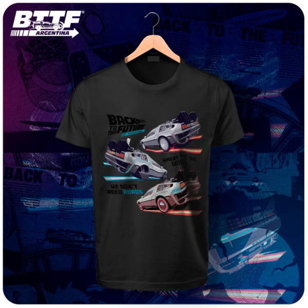Remera Delorean 1 , 2  y 3