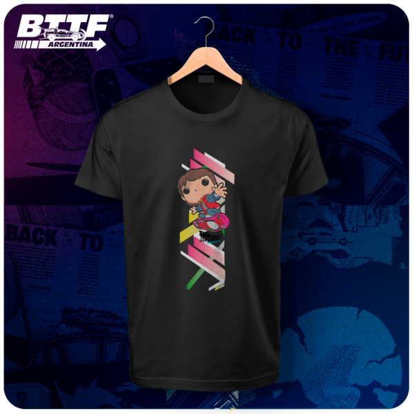 Remera Delorean FunkoPop Hover