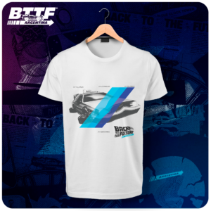 Remera Delorean Flag Arg