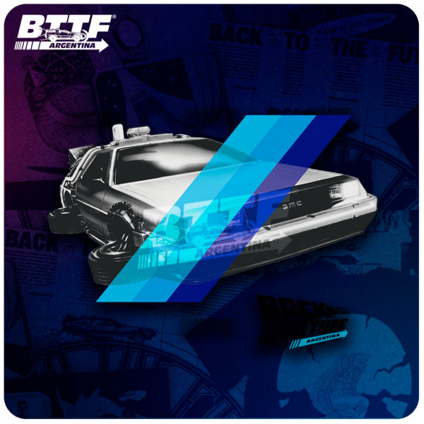 Remera Delorean Flag Arg