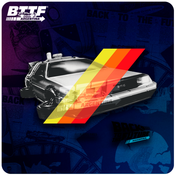 Remera Delorean Flag Esp