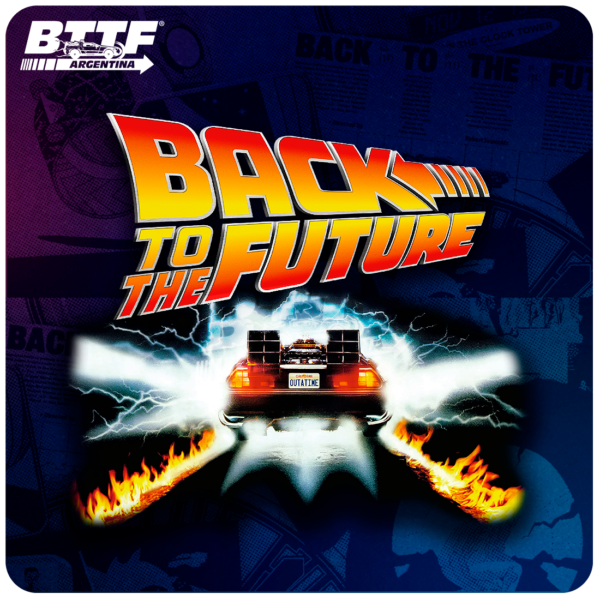 Remera Delorean Negra