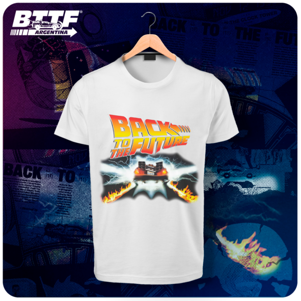 Remera Delorean Negra