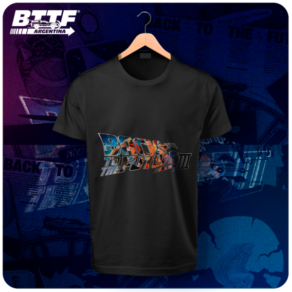 Remera BTTF3 LOGO