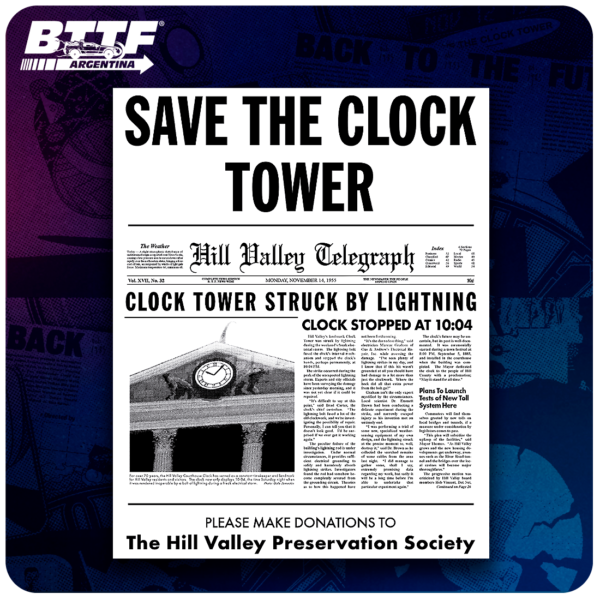 Remera Save Clock Tower