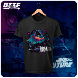 Remera Delorean Retro