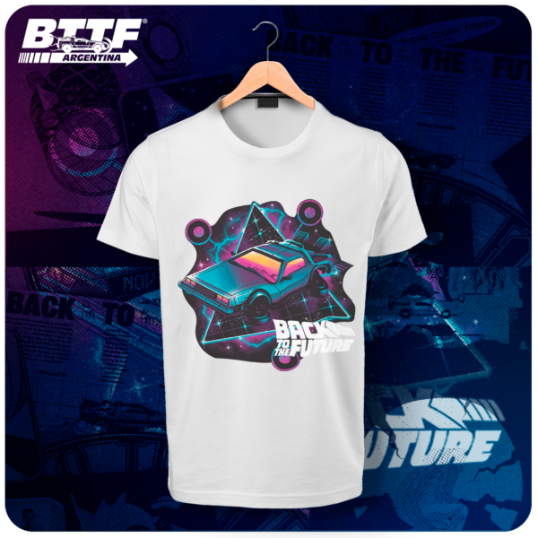 Remera Delorean Retro