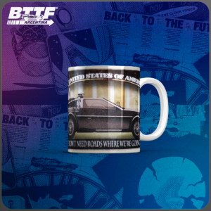 Taza Dolar Delorean