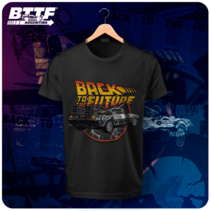 Remera Delorean Retro