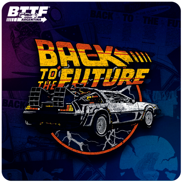 Remera Delorean Retro