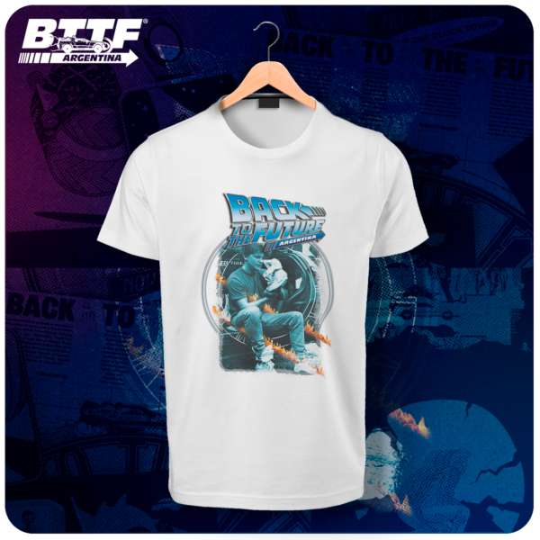 Remera Marty Back to the Future ARG