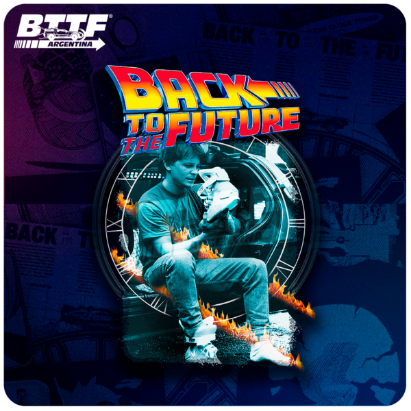 Remera Marty Back to the Future 2