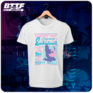 Remera ENCHANTMENT UNDER THE SEA Marty Mcfly