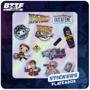 Stickers Holograficos Pack BTTF 1