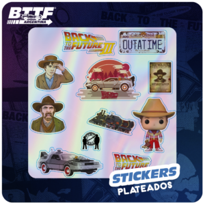 Stickers Holograficos Pack BTTF 3