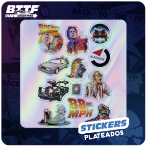 Stickers Holograficos Pack BTTF