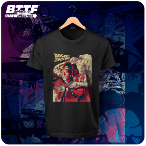 Remera Marty y Doc BTTF 2