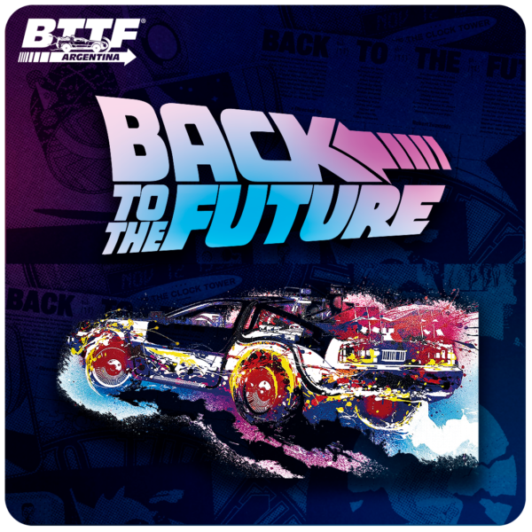 Remera Delorean Art