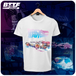 Remera Delorean Art