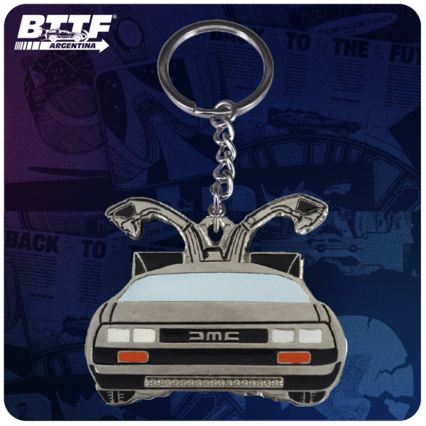 Llavero Dije Delorean coleccionable