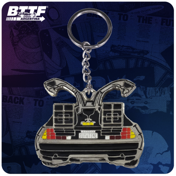 Llavero Dije Delorean coleccionable