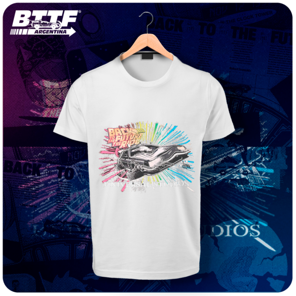 Remera Delorean The Ride Retro