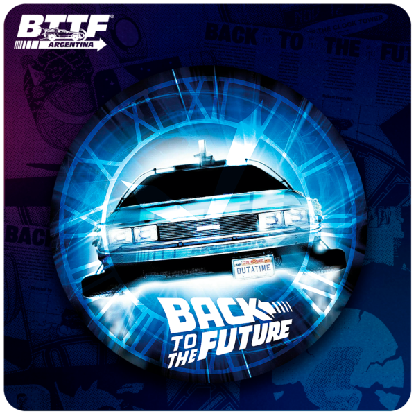 Remera Delorean Clock 2