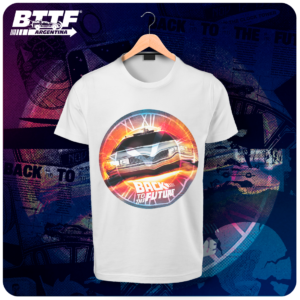 Remera Delorean Clock