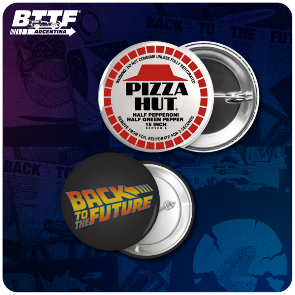 Set 4 Pines Back to the Future