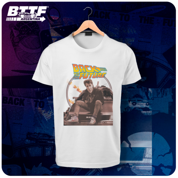 Remera Marty Back to the Future Marty