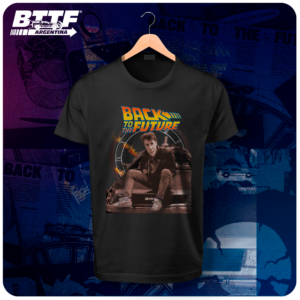 Remera Marty Back to the Future Marty