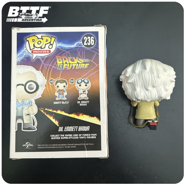 Funko Pop N236 Dr Emmet Brown