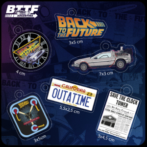 Set Navideño Back to the Future 1